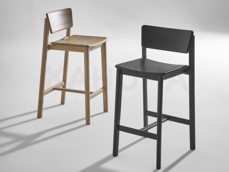 Poise Bar Stools - Wood Seat